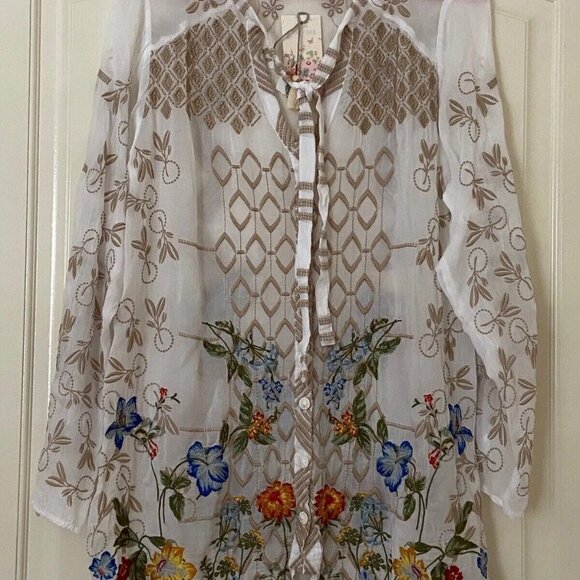 NEW. Johnny Was Luca Blouse - Picture 4 of 5